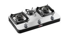 Суперзвезда из нержавеющей стали: Разрешение кулинарной универсальности с помощью газовой плиты Viosea с 3 горелками